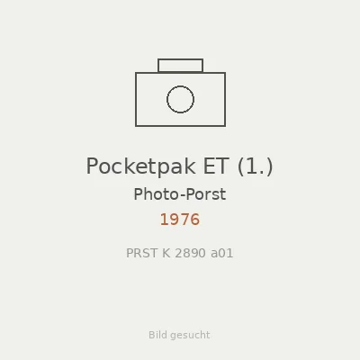 Pocketpak ET (1.)