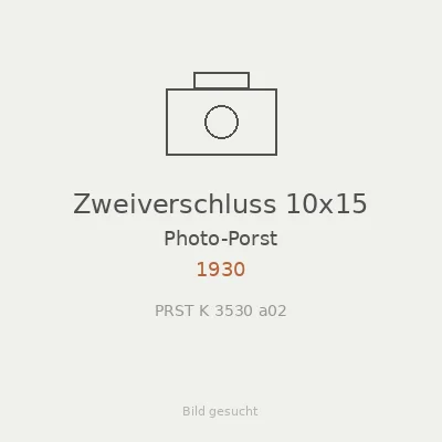 Zweiverschluss 10x15