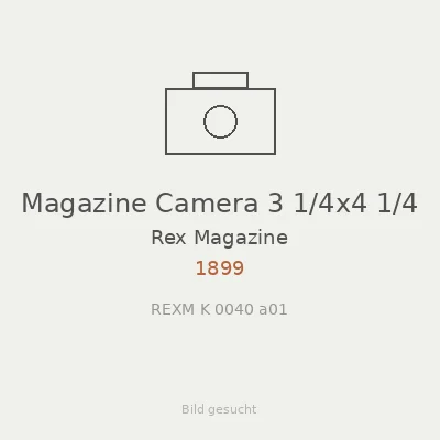 Magazine Camera 3 1/4x4 1/4