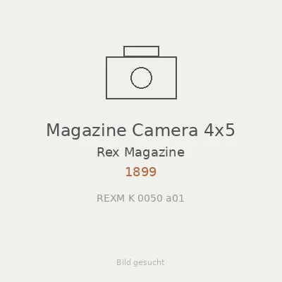 Magazine Camera 4x5