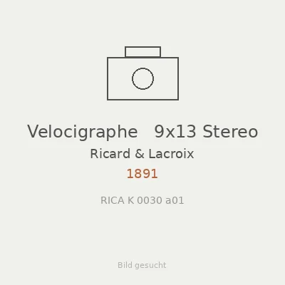 Velocigraphe   9x13 Stereo