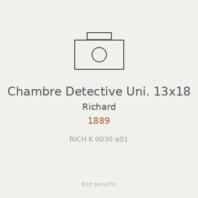 Chambre Detective Uni. 13x18