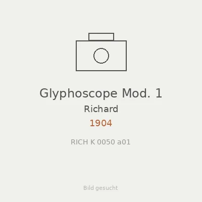 Glyphoscope Mod. 1