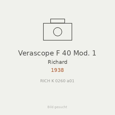Verascope F 40 Mod. 1