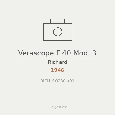 Verascope F 40 Mod. 3