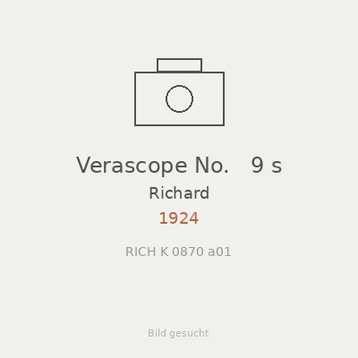 Verascope No.   9 s