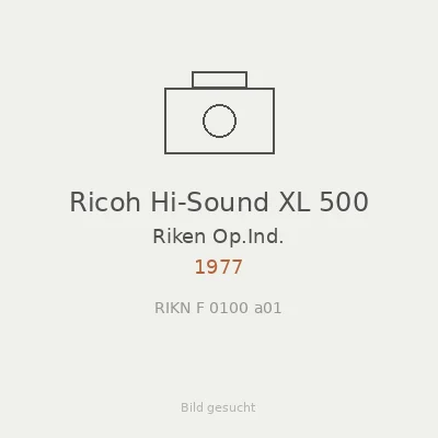 Ricoh Hi-Sound XL 500
