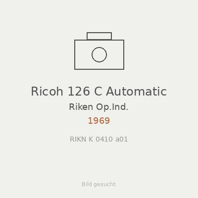 Ricoh 126 C Automatic