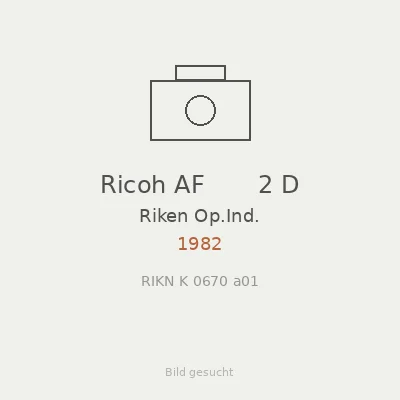Ricoh AF       2 D