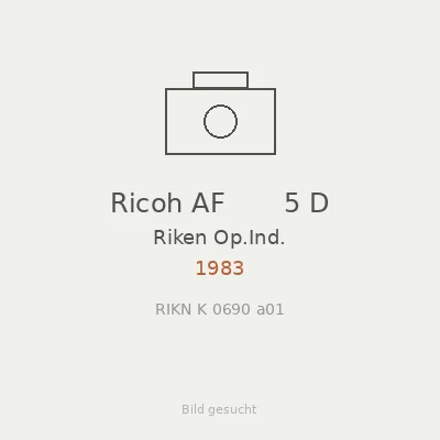 Ricoh AF       5 D