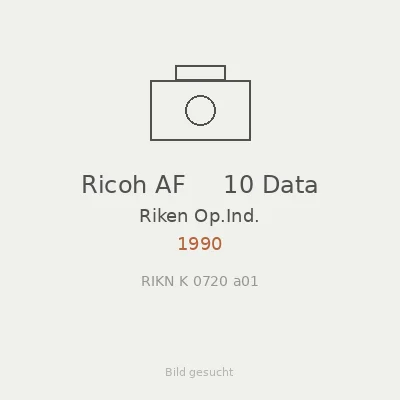Ricoh AF     10 Data