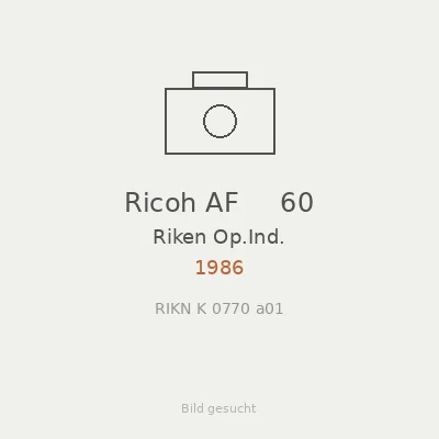 Ricoh AF     60