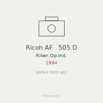 Ricoh AF   505 D