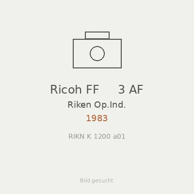 Ricoh FF     3 AF