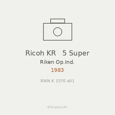 Ricoh KR   5 Super