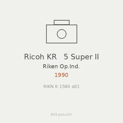 Ricoh KR   5 Super II