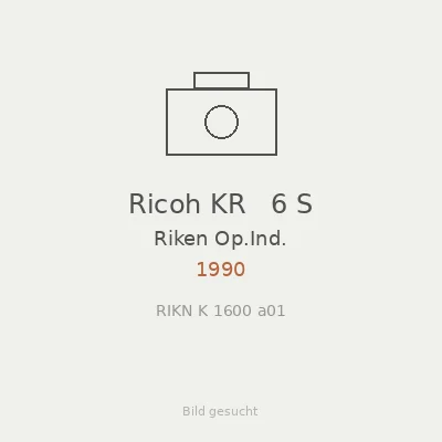 Ricoh KR   6 S