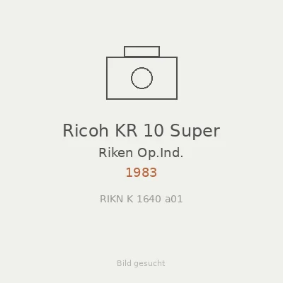 Ricoh KR 10 Super