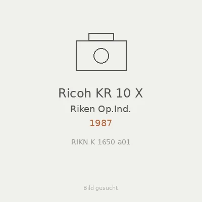 Ricoh KR 10 X