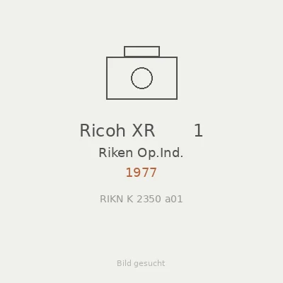 Ricoh XR       1