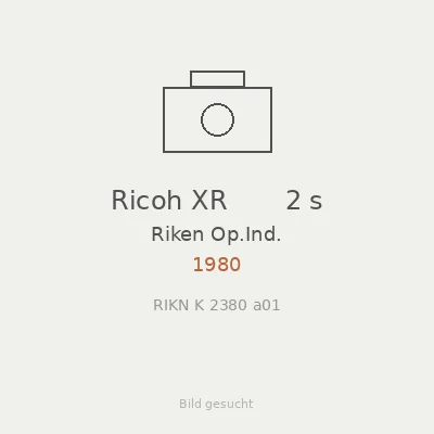 Ricoh XR       2 s
