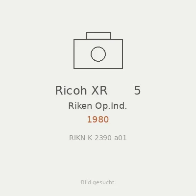 Ricoh XR       5