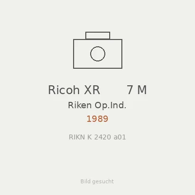 Ricoh XR       7 M