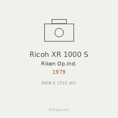 Ricoh XR 1000 S