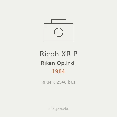 Ricoh XR P