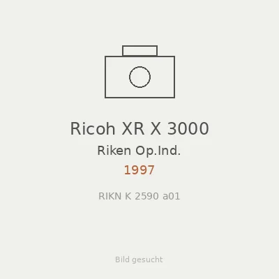 Ricoh XR X 3000
