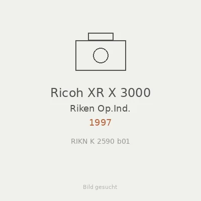 Ricoh XR X 3000