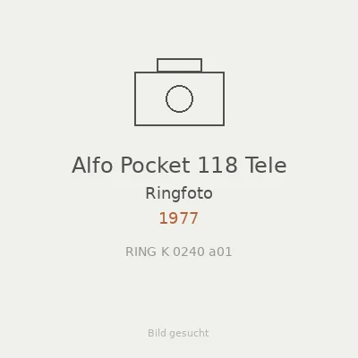Alfo Pocket 118 Tele