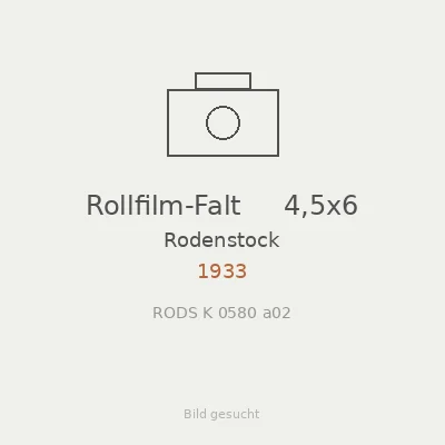 Rollfilm-Falt     4,5x6