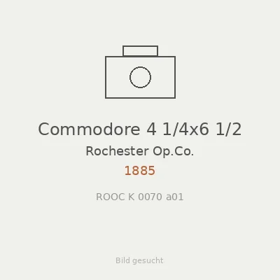 Commodore 4 1/4x6 1/2
