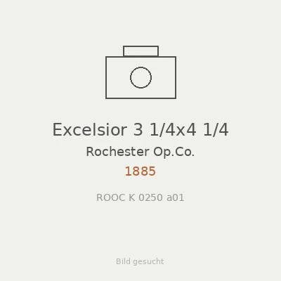 Excelsior 3 1/4x4 1/4