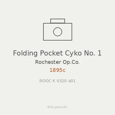 Folding Pocket Cyko No. 1