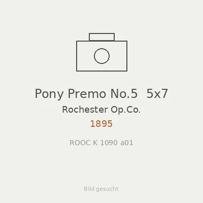 Pony Premo No.5  5x7