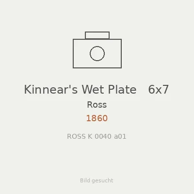 Kinnear's Wet Plate   6x7