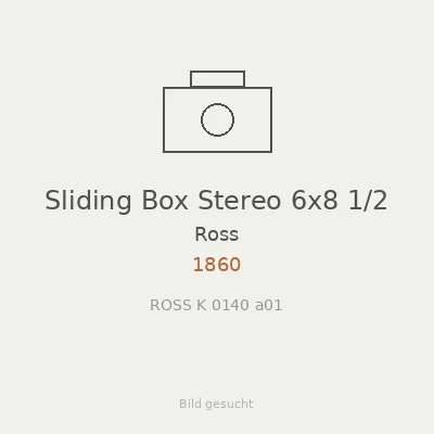 Sliding Box Stereo 6x8 1/2