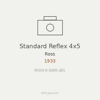 Standard Reflex 4x5