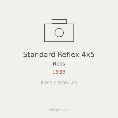 Standard Reflex 4x5