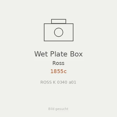 Wet Plate Box