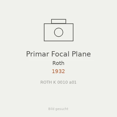 Primar Focal Plane