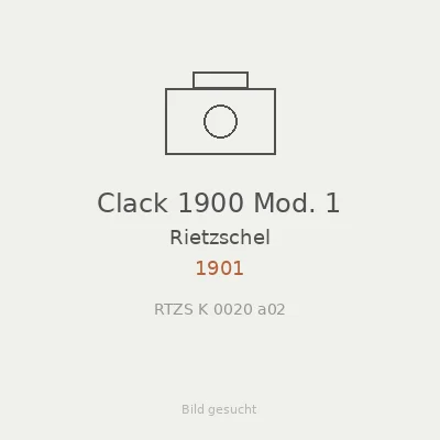 Clack 1900 Mod. 1