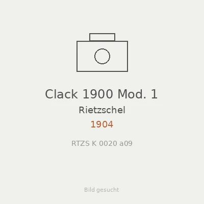 Clack 1900 Mod. 1