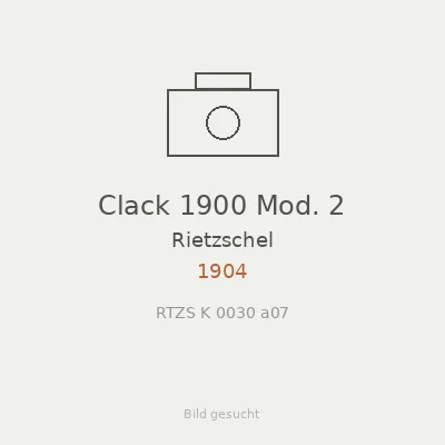 Clack 1900 Mod. 2