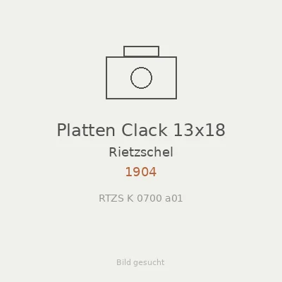 Platten Clack 13x18