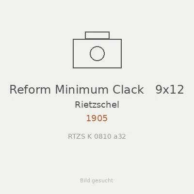 Reform Minimum Clack   9x12
