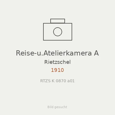 Reise-u.Atelierkamera A