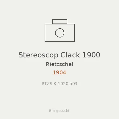 Stereoscop Clack 1900